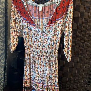 Unique Mini Boho Dress